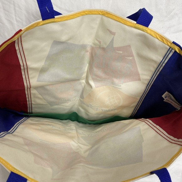 VINTAGE 90s WALT DISNEY WORLD 4 PARK CANVAS BAG New Made in USA great quality - Picture 5 of 10